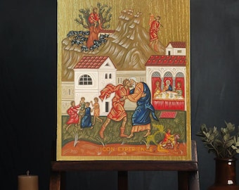 The Parable of the Prodigal Son Byzantine Iconography Christian Art