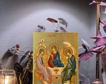 The Holy Trinity Byzantine Iconography Christian Art