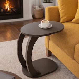 Table basse en pin : table de salon moderne de style scandinave