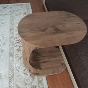 Pine Wood Coffee Table: Modern Scandi Style Living Room Table image 8