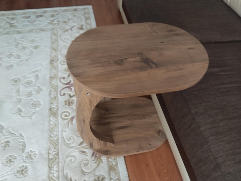 Pine Wood Coffee Table: Modern Scandi Style Living Room Table image 8