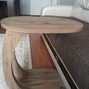 Pine Wood Coffee Table: Modern Scandi Style Living Room Table image 14
