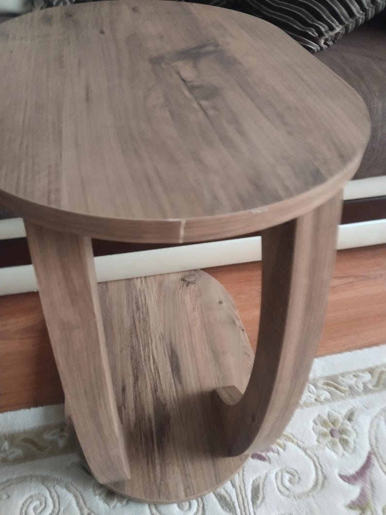 Pine Wood Coffee Table: Modern Scandi Style Living Room Table image 11