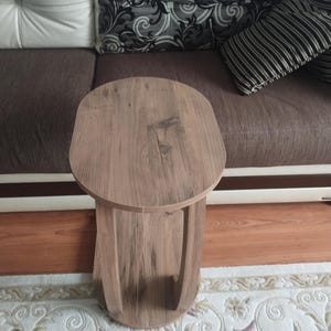 Pine Wood Coffee Table: Modern Scandi Style Living Room Table image 13