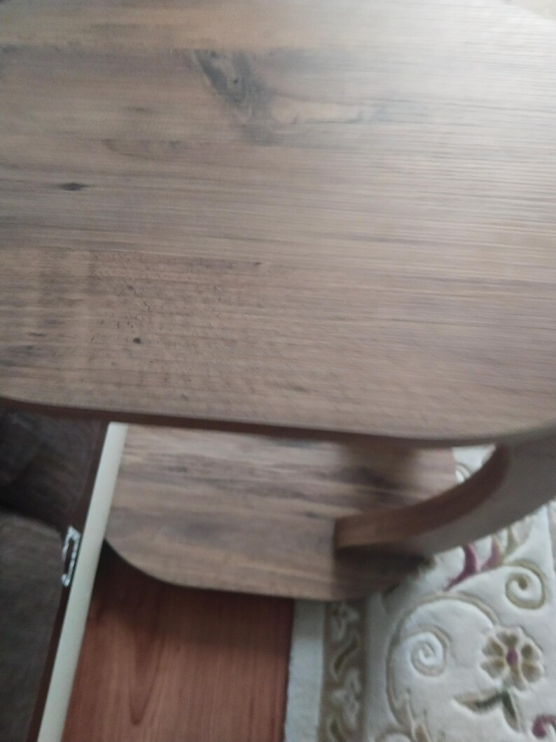 Pine Wood Coffee Table: Modern Scandi Style Living Room Table image 12
