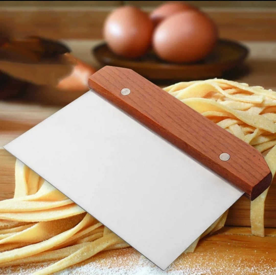 Stainless Steel Dough Cake Butter Scraper Pizza Cutter Cutting with Scale Baking Stainless Steel Dough Cake Butter Scraper Pizza Cutter Cutting with Scale Baking