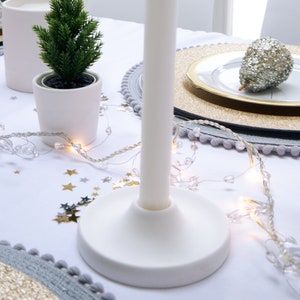 Candle Stick Holder Silicone Mold | Jesmonite Mould | Resin Mould | Silicone Moulds UK