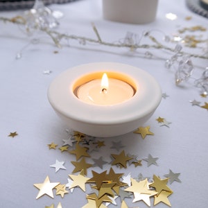 Round Tealight Holder Silicone Mold | Jesmonite Mould | Resin Mould | Silicone Moulds UK