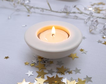 Round Tealight Holder Silicone Mold | Jesmonite Mould | Resin Mould | Silicone Moulds UK