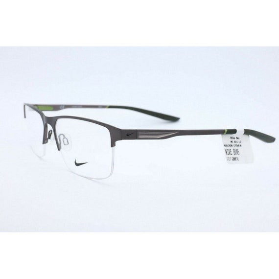 New Nike 8045 076 Rectangle Gunmetal 