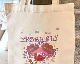 Fantasy Book Lover Tote Bag