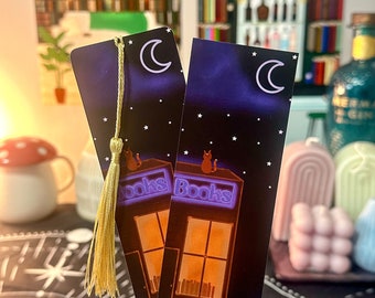 Marcador de Livros The Cozy Bookshop Cat | Acessórios para Livros