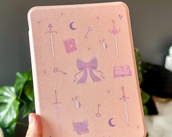 Dreamy Fantasy Kindle Paperwhite Case With Clear Back And Hand Strap