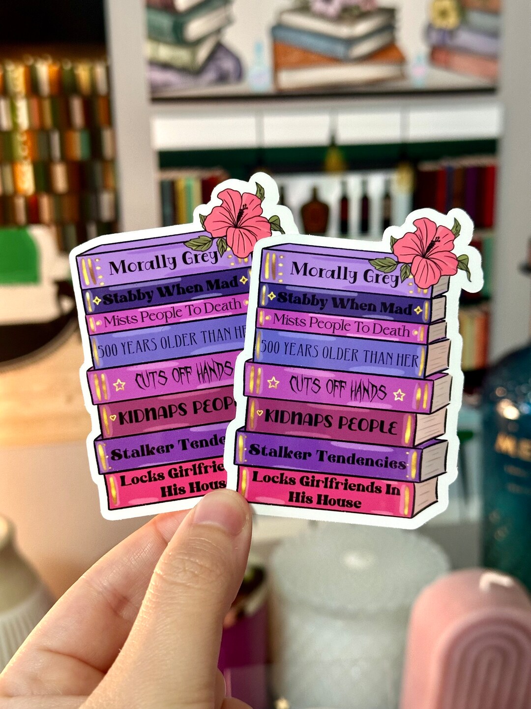 Fictional Men and Their Problems Vinyl Sticker Bookish Sticker - Etsy