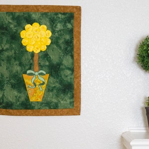 20&quot; X 17&quot; Rose Topiary Three-Dimensional Wall Art