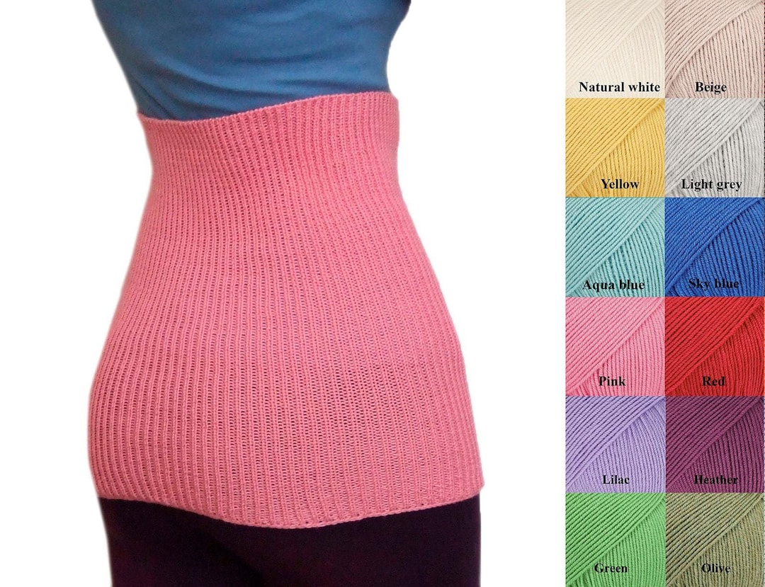 Tummy Band 100% MERINO WOOL Belly Kidney Waist Warmer Pregnant