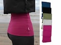 Tummy band 100% MERINO WOOL belly kidney waist warmer pregnant women men haramaki two-layered double sport product logo