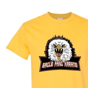 90s Eagle Fang Shirt • Cobra Kai Shirt • Eagle Fang Karate Shirt • Bite like an Eagle • Eagle Fang Logo • Karate Dojo • Cobra Kai Eagle Fang