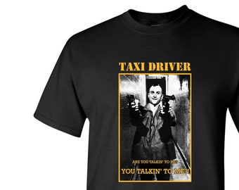 90s Taxi Driver Movie Shirt Taxi Driver t shirt taxi driver shirt robert de niro movie promo kanye west jeen yuhs you talkin to me cabbie
