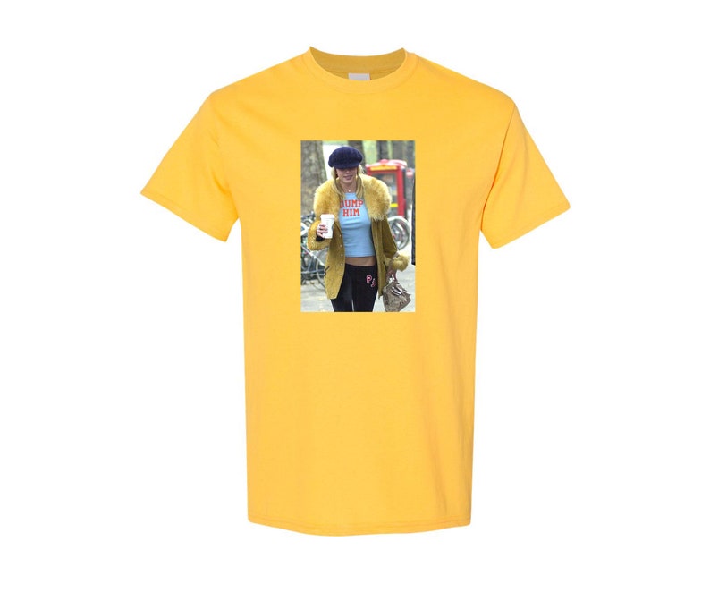 Dump Him-tröja • Britney Dump Him-tröja • Britney Spears-tröja • Dump Him-tröja • Dump Him Britney Spears-tröja • Dump Him-tröja Crop Top Yellow