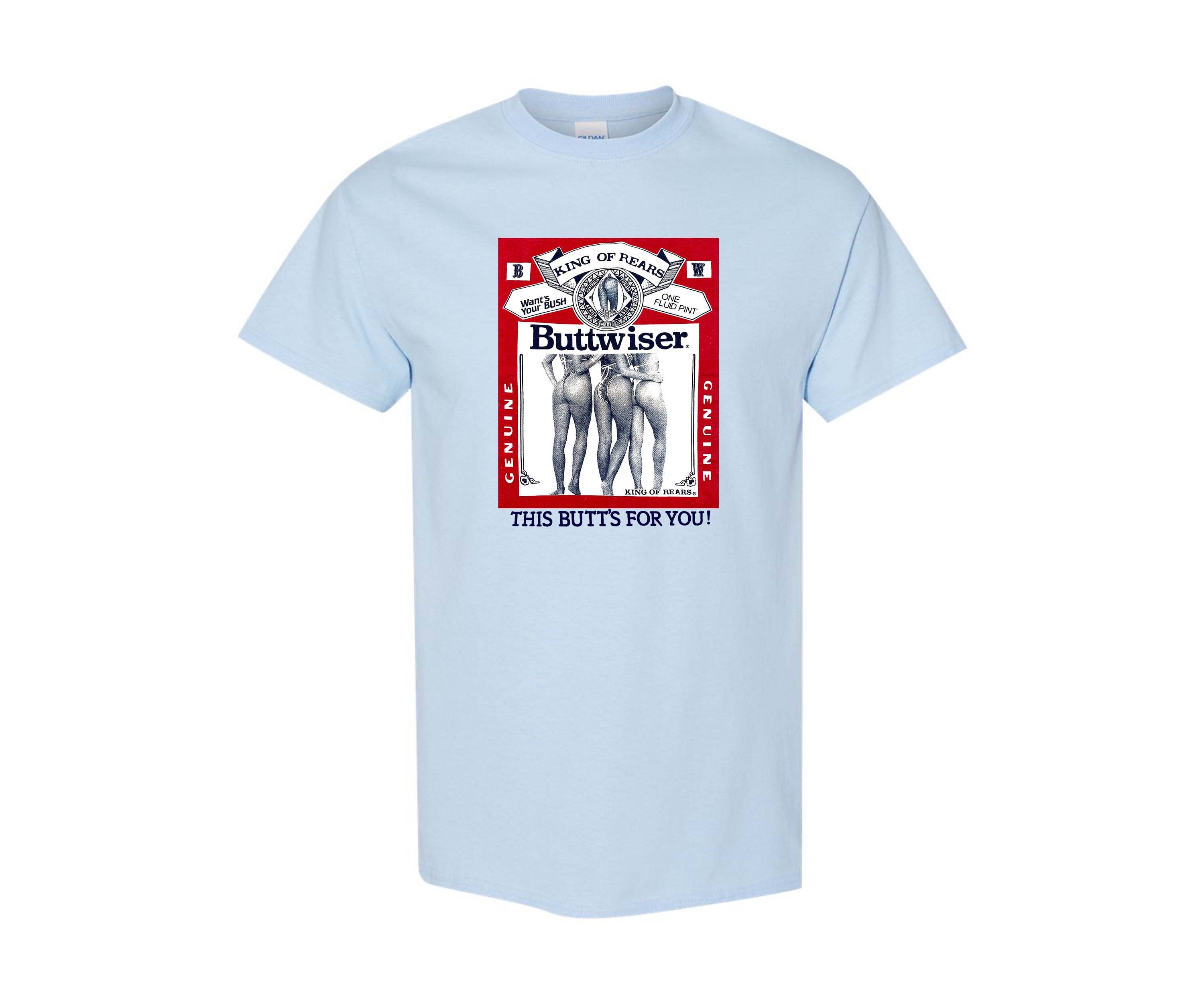 90s Style Buttwiser Shirt 90s Buttwiser T Shirt 90s Budweiser