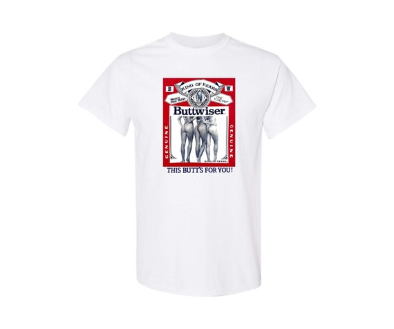 トップス 90's Budweiser Back Print Damage T-Shirt Budweiser Tee | Vintage Graphic T-Shirts | Retro Apparel