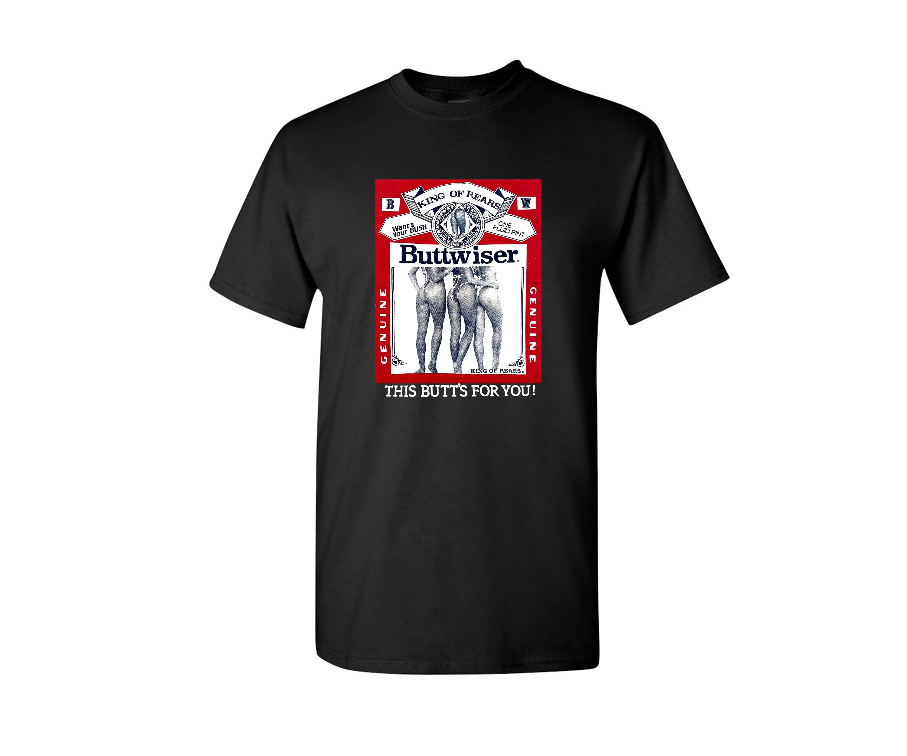 90s Style Buttwiser Shirt 90s Buttwiser T Shirt 90s Budweiser