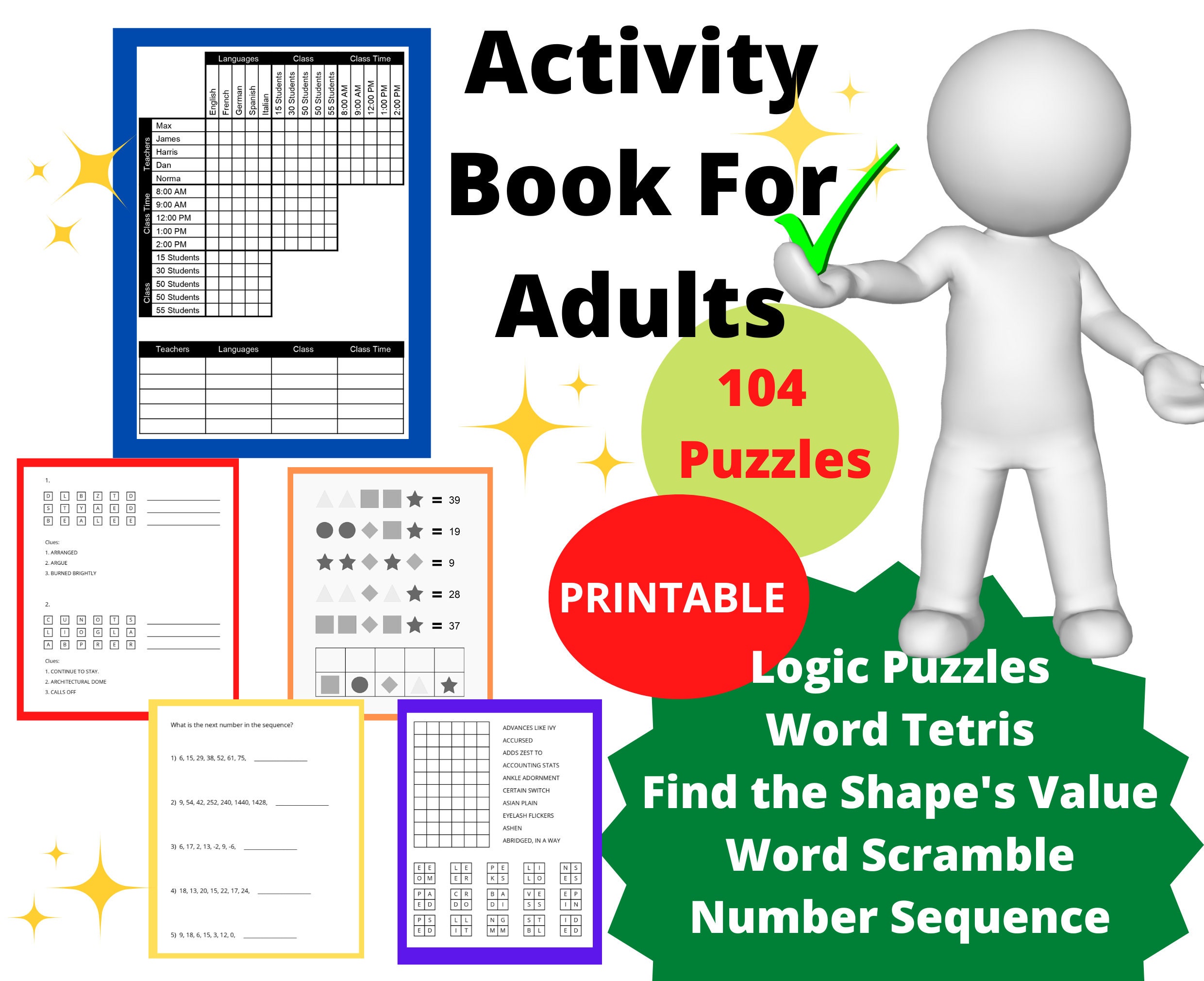 6 Brain Games & Logic Puzzles To Get Kids ThinkingAdults Too!