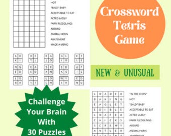 word brain game etsy