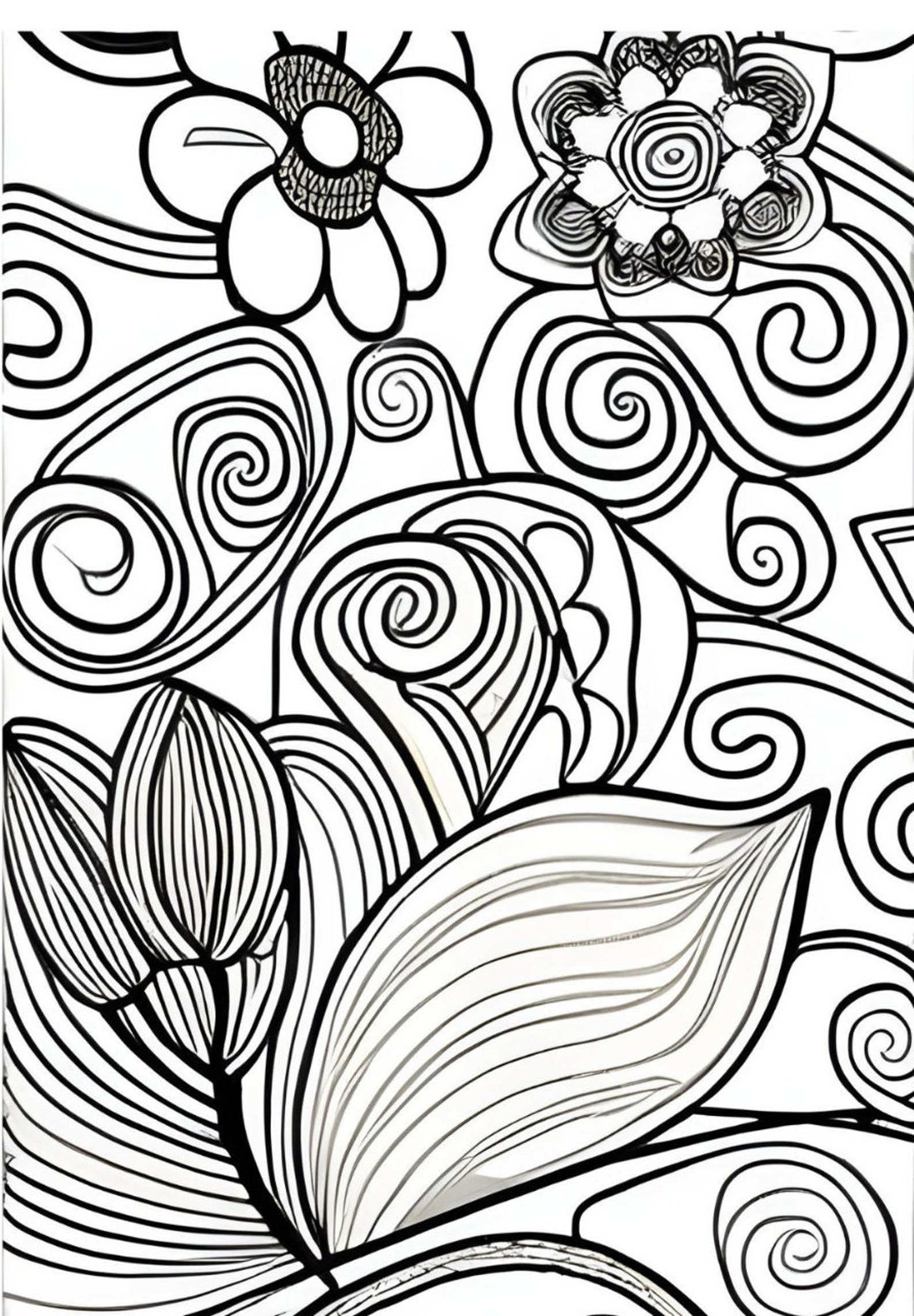 85 Pages Adult Coloring Book Printable Coloring Pages Etsy