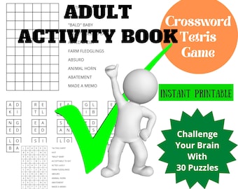 logic puzzles etsy