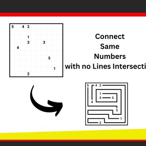 300 Number Link Puzzles - for All Ages - Logic Puzzle Games for ...