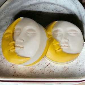 Sun and Moon Soap, Shea Butter Soap, Handmade, Natural Soap, Essential Oil Soap