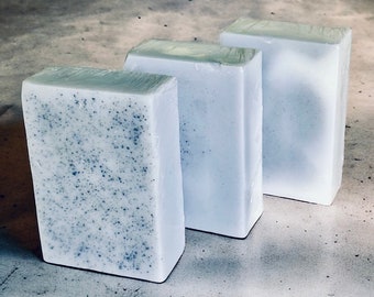 Serbian Blue Clay Soap Bar: Natural Goat Milk Soap for Men