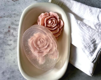 Clear Rose Vintage Soap