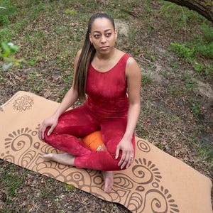 Moon Eclipse Cork Yoga Mat| Natural cork | Natural rubber | 183x61x0.4 cm