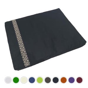 Tapete de meditação Samarali Zabuton, Almofada Zabuton, Tapete Premium, Colchão de chão, Colchão de chão de meditação 100% algodão orgânico