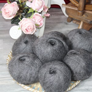Mohair Handmade, handspun, 100% organic angora goat wool/Mohair Handmade, handspun, organic angora goat wool