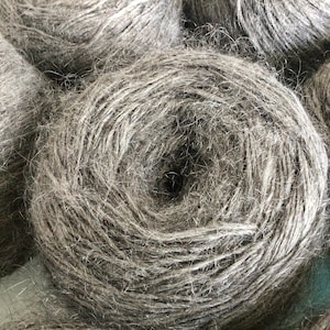 Mohair handmade from 100% organic angora goat wool, fluffy