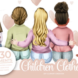Imágenes prediseñadas para niños pequeños, niños sentados PNG,Clipart de ropa, taza de imágenes prediseñadas del aula Regreso a la escuela,Estudiantes,Educación,BFF Mejor Amigo Amor Clip Art