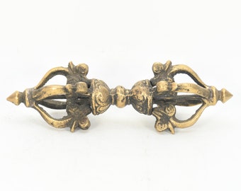 Vintage Bronze Dorje Thunderbolt Vajra - Nepal, Buddhism