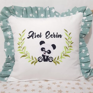 Personalized Embroidered Pillows for Baby&#39;s Nursery, Personalized Baby Pillow, Baby Gift, Custom Baby Pillow, Baby Shower Gift