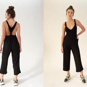 Women&#39;s Loose Flowy Jumpsuit / Maternity Jumpsuit / Summer Romper / Beach Cover Up
