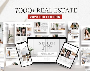 All-In-One Real Estate  Marketing , Realtor Canva Template, Real Estate Agent Social Media Post Templates, Real Estate Facebook Bundle