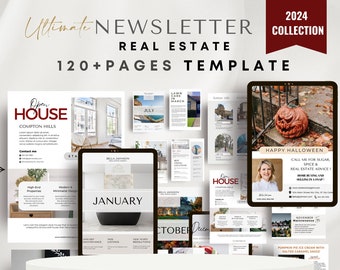 Seller Real Estate  Newsletter Editable  MailerTemplate, Real Estate Marketing,Real Estate Farming   Newsletter ,  Luxury Newsletter