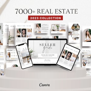 All-In-One Real Estate  Marketing , Realtor Canva Template, Real Estate Agent Social Media Post Templates, Real Estate Facebook Bundle