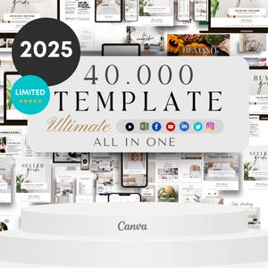 Social media immobiliare Instagram Reels Post Story Facebook Bundle, modello di post Instagram per agenti immobiliari Canva