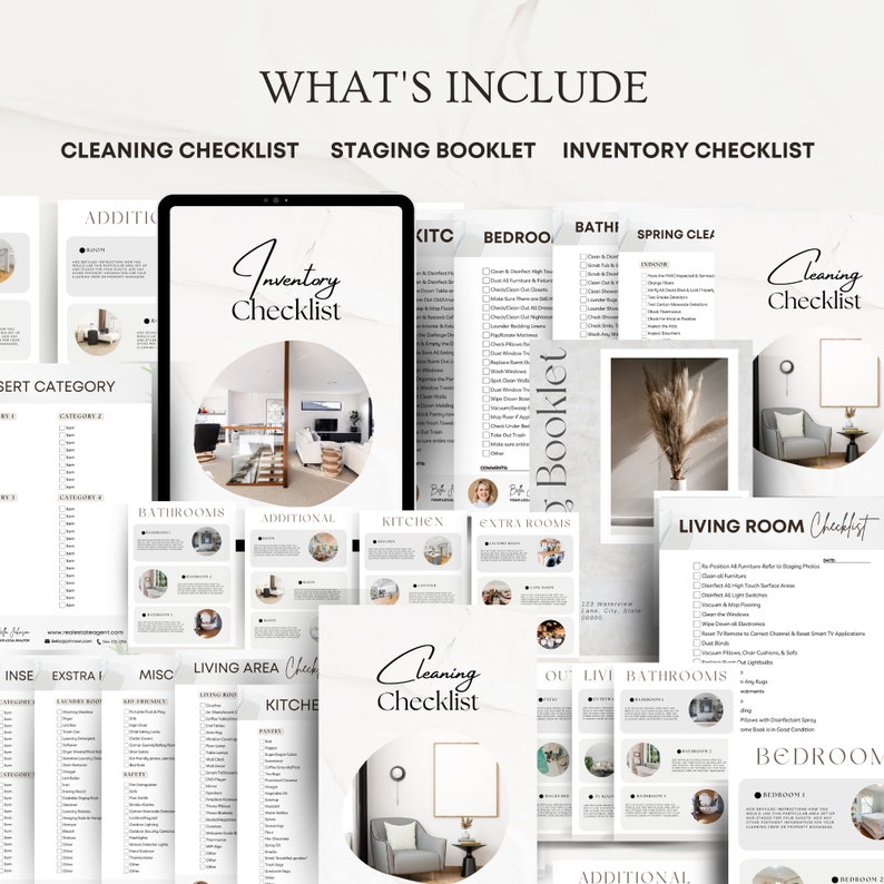 Airbnb Host Bundle Template Welcome Book Airbnb template, Editable Airbnb Signs, Cleaning Checklists, Airbnb Printables, VRBO host bundle image 7