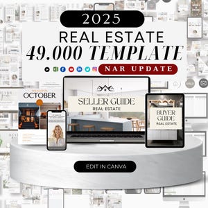 Szablony nieruchomości 2025, Pakiet szablonów nieruchomości, Pakiet Canva, Szablony Canva, Szablony Instagram, Szablony agentów nieruchomości