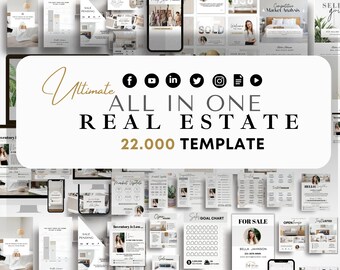 Seller  Real Estate Marketing Social Media Instagram Bundle ,Realtor instagram PostTemplate Canva